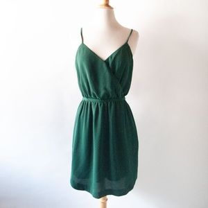 Madewell Surplice V-Neck Mini Dress